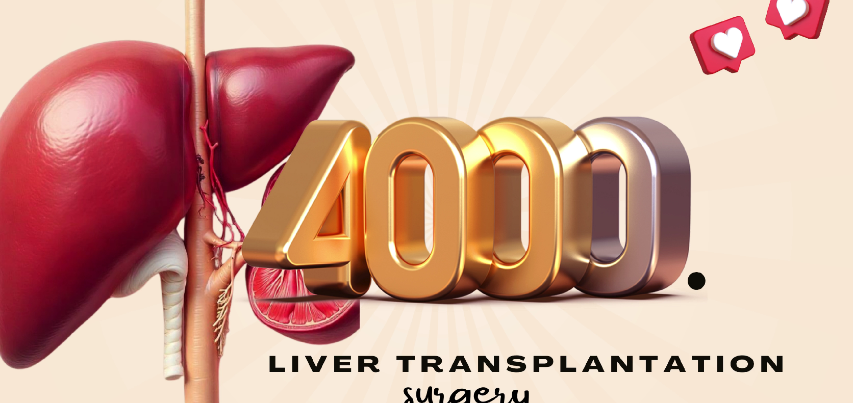 رقم قياسي من ملطية بزراعة الكبد رقم 4000